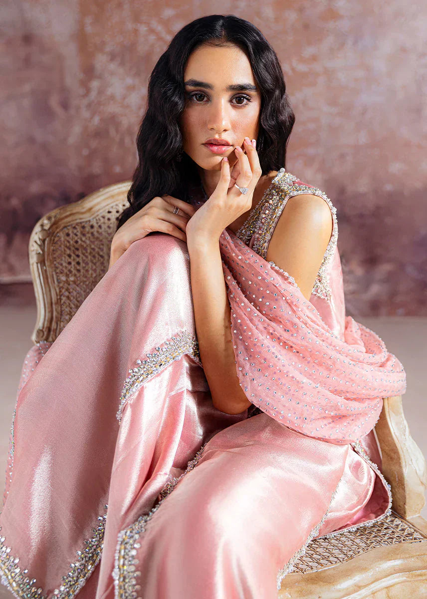 SRA WEDDING FESTIVE ORGANZA HAND EMBLISHED COLLECTION AYDA
