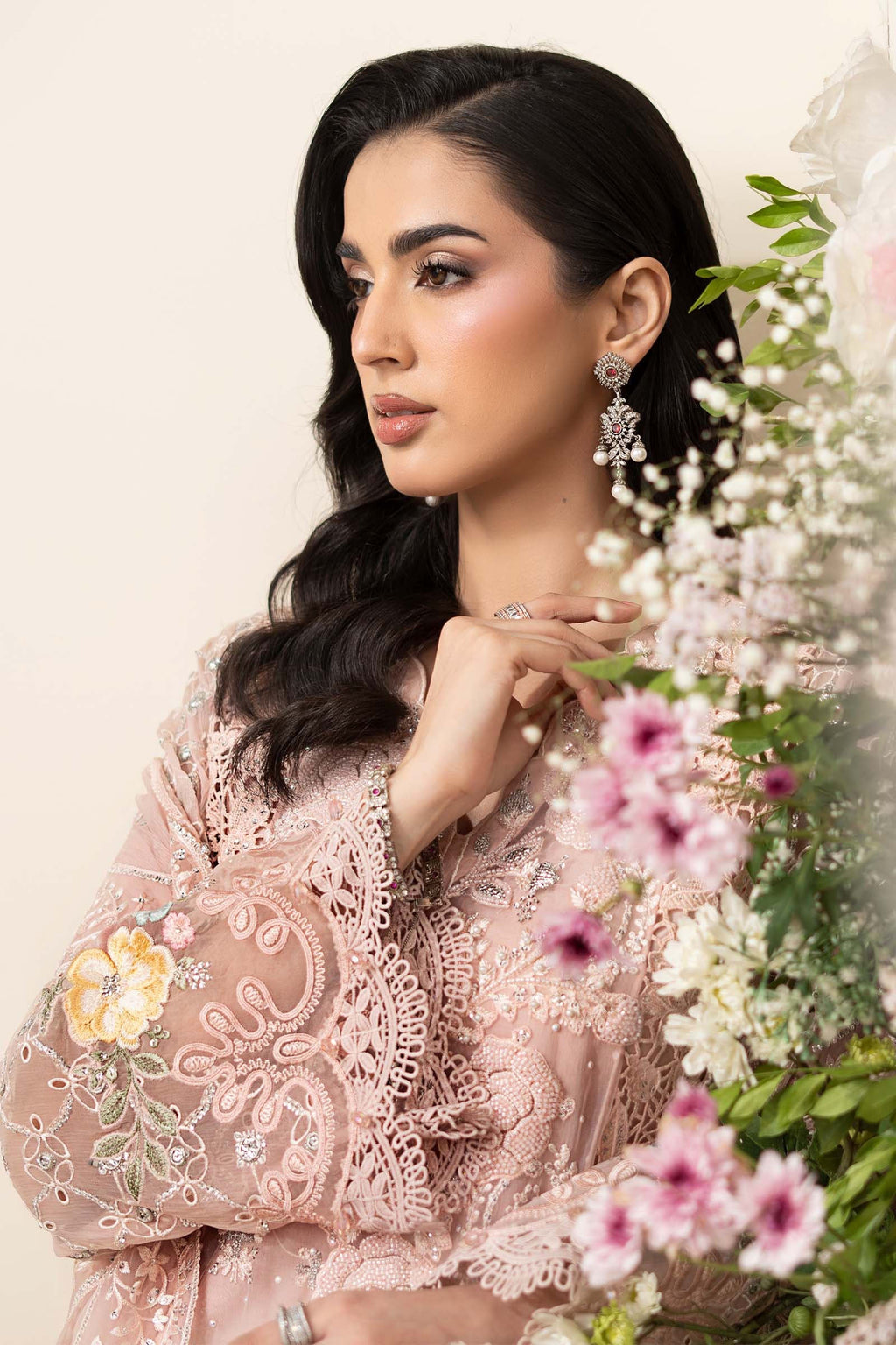 3PC MARIA B Embroidered Chiffon