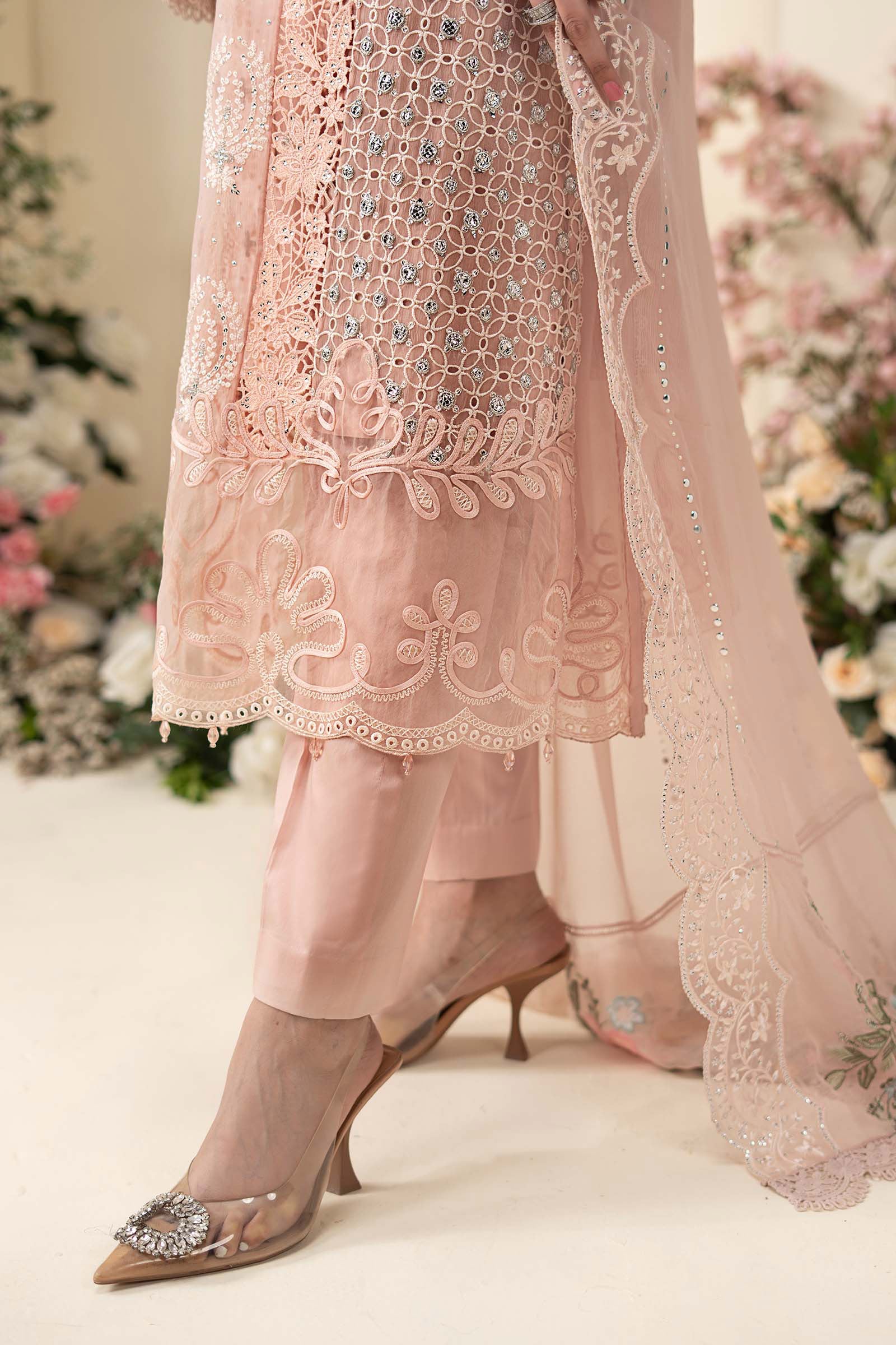3PC MARIA B Embroidered Chiffon