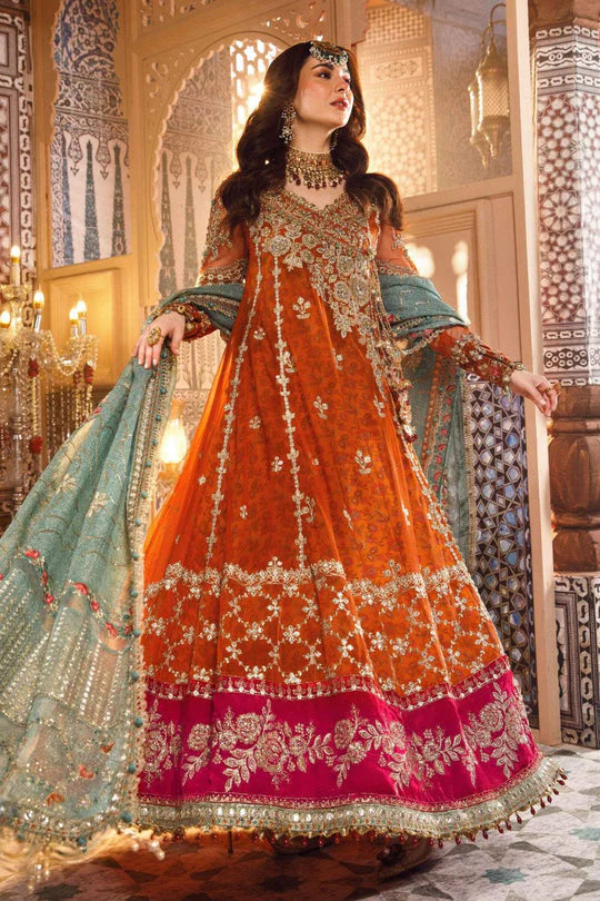 BURNT ORANGE, FUCHSIA PINK