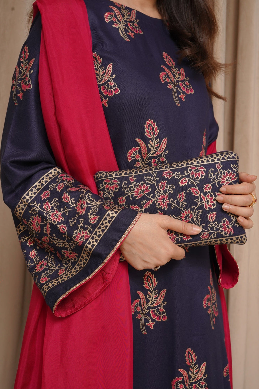 Nafees Printed 3pc